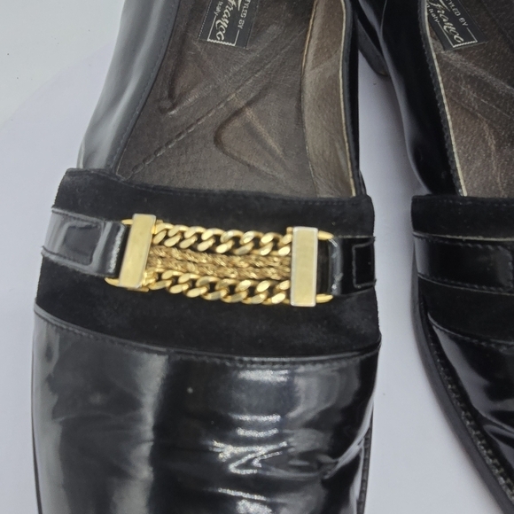 Emilio Franco Dress Shoe Men’s 9 Slip On Exotic Loafers Black main image 7